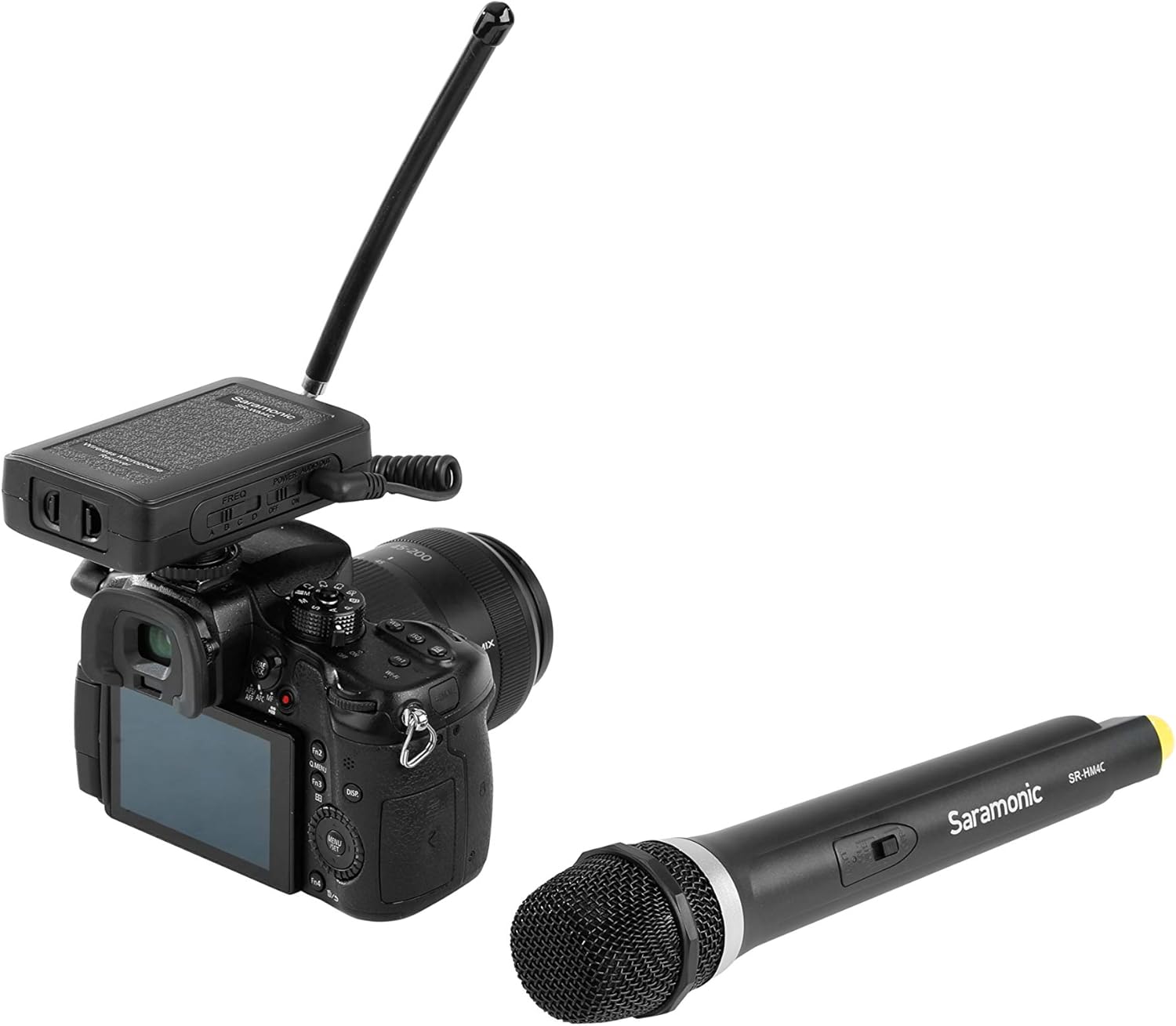 Super Big Clearance! Saramonic Wireless VHF Handheld Microphone System with Camera-Mountable Receiver (SR-WM4CA) 🛒 Crazy Deals Saramonic Wireless VHF Handheld Microphone System with Camera-Mountable Receiver (SR-WM4CA)