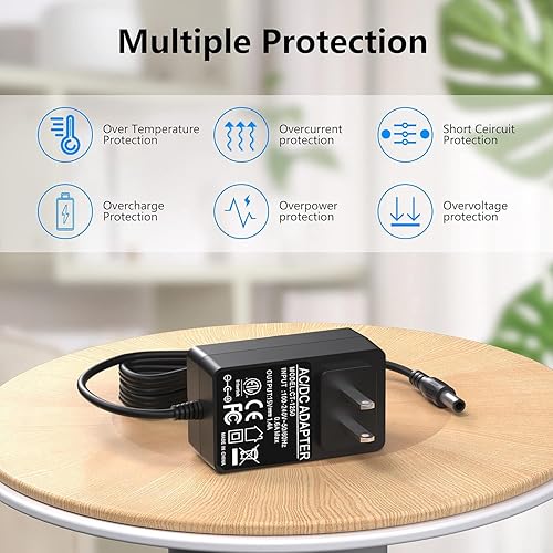 Miniatura 7 de Reemplazo de 21 W para cargador Echo Alexa compatible con Echo1st y 2nd Gen, Fire TV (2. generación), Show (1 generación), Plus (1. generación),