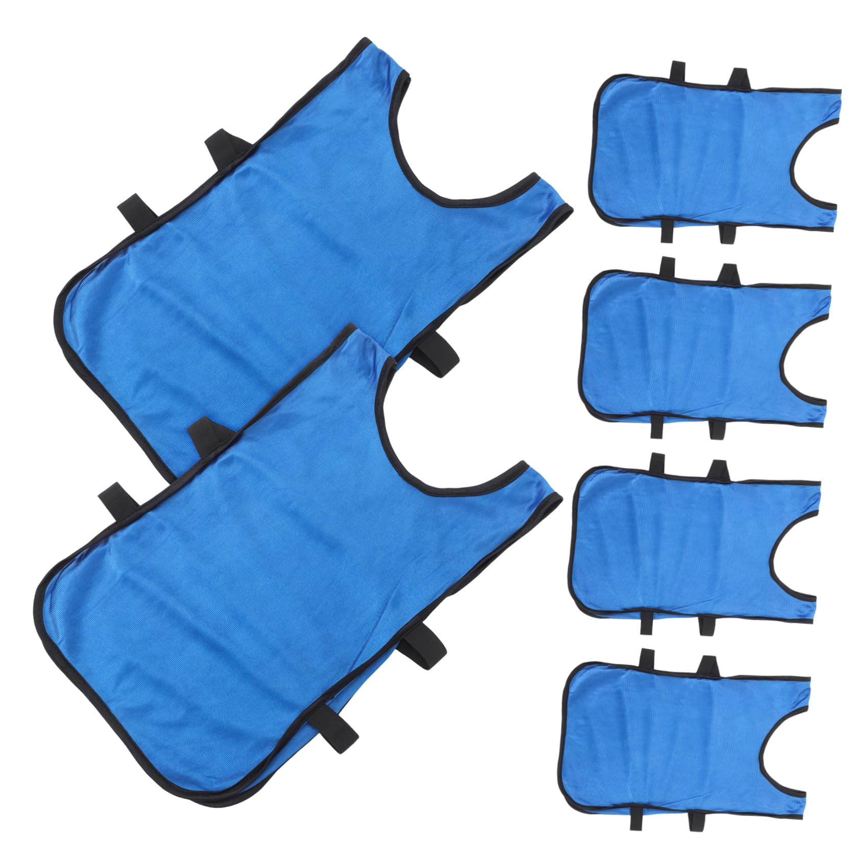 Abaodam 6Pcs Breathable Training Waistcoat for Durable Pinnies Soccer Football Vests Comfortable Sports Jerseys for Boys for Youth Team Training