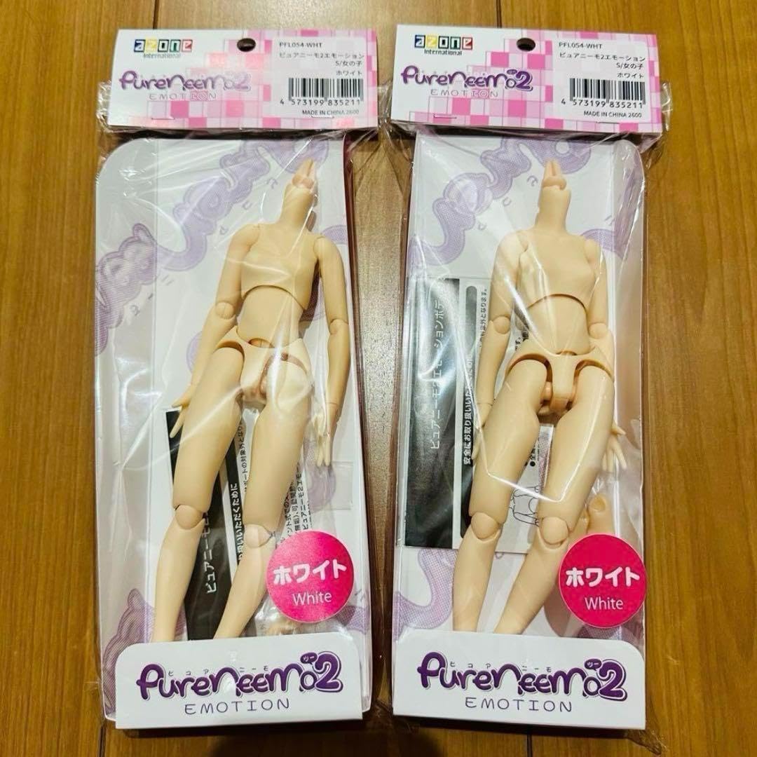 アゾン　ピュアニーモ2エモーションS 女の子（ホワイト） ピュアニーモ2エモーション S/女の子(シルキースキンver.)」が新