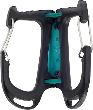 Notch Cargo Tool Carrier with 2 Gates, 3 Lockable Positions, Collapsible, Dedicated Retrieval Ball Slot Pebble Holder, Installs on Harness Webbing up to 45mm Wide, WLL 22 lbs. 99658