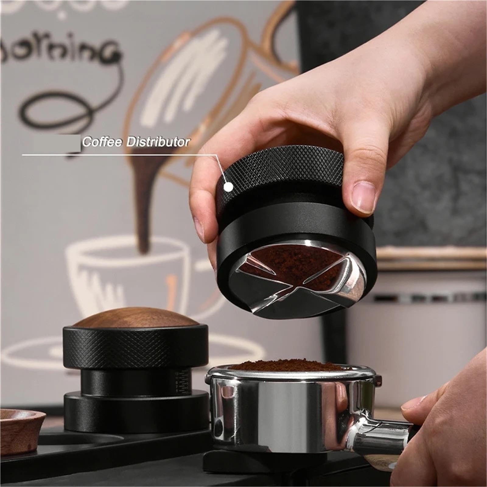 Tamper De Café Autonivelador Espresso Coffee Tamper