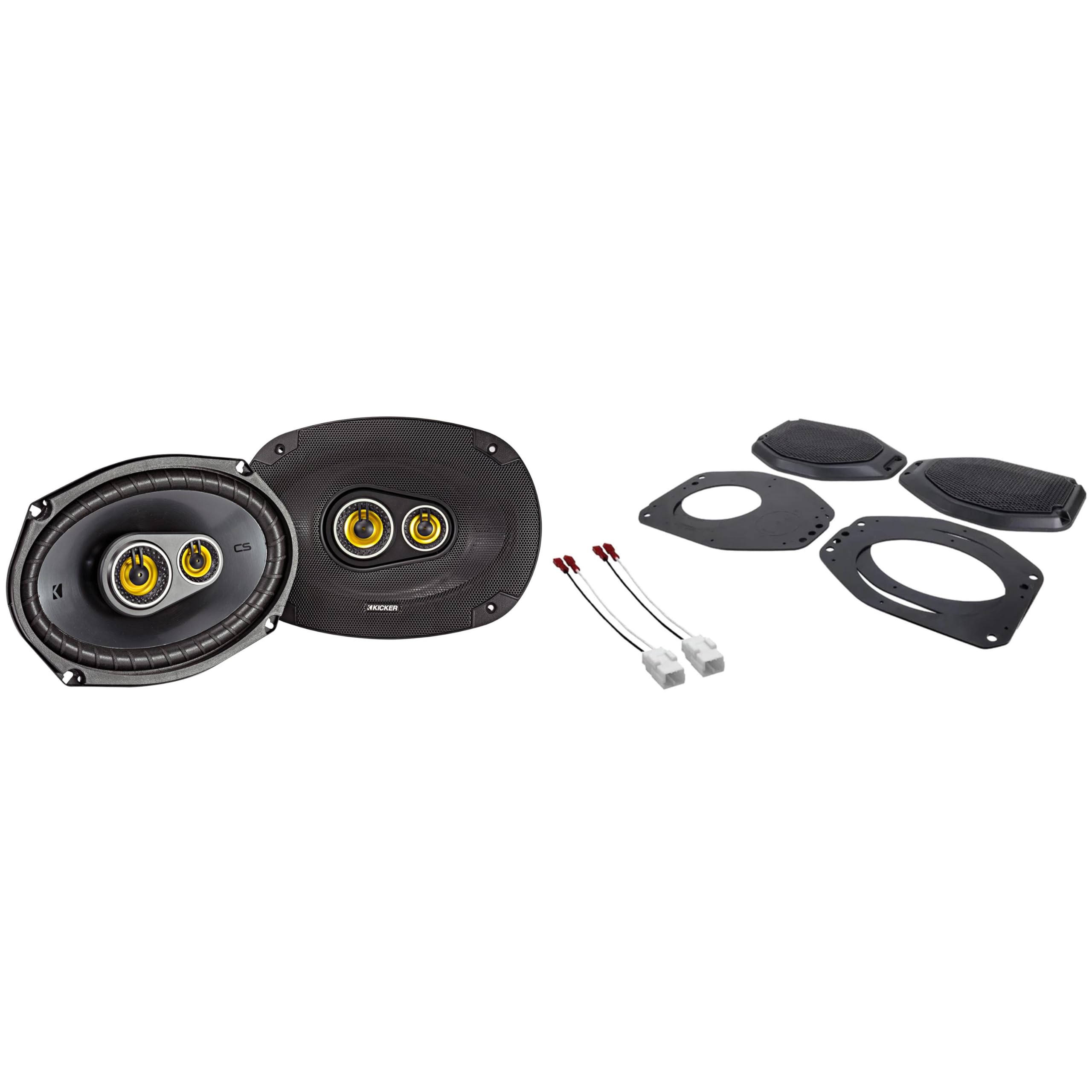 Amazon.com: KICKER 46CSC6934 6x9 CS-Series Coaxial Speakers and