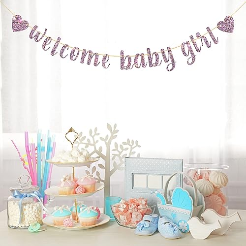 Miniatura 4 de Cartel de bienvenida para bebé, decoración de baby shower, fiesta de revelación de género, suministros de decoración de fiesta de primer cumpleaños,