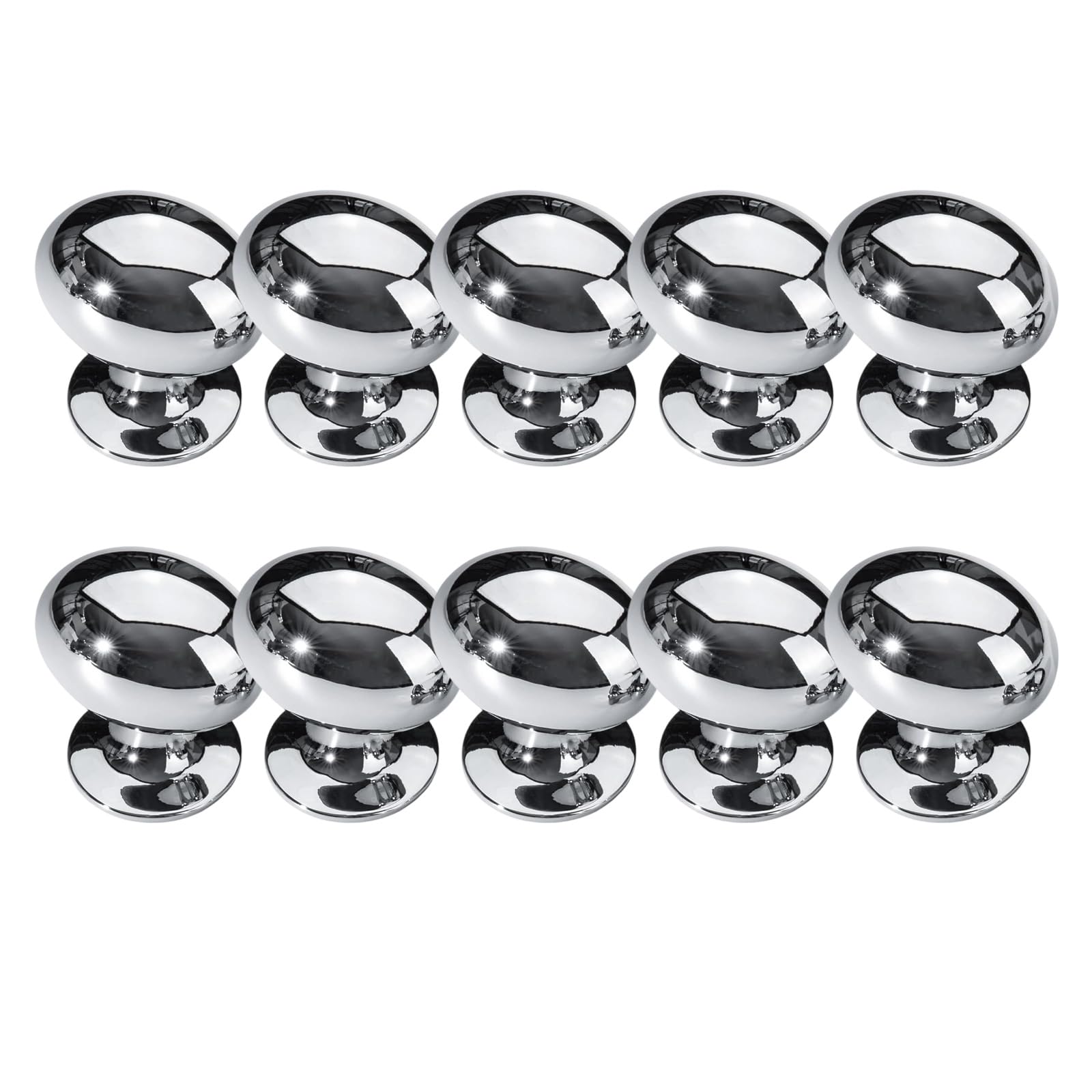 Kaccde Silver Strong Aluminum Oval Handles Ensuring Strong Aluminum Oval Handles Ensuringability Aesthetic Appeal Perfectly Fit Ensuring