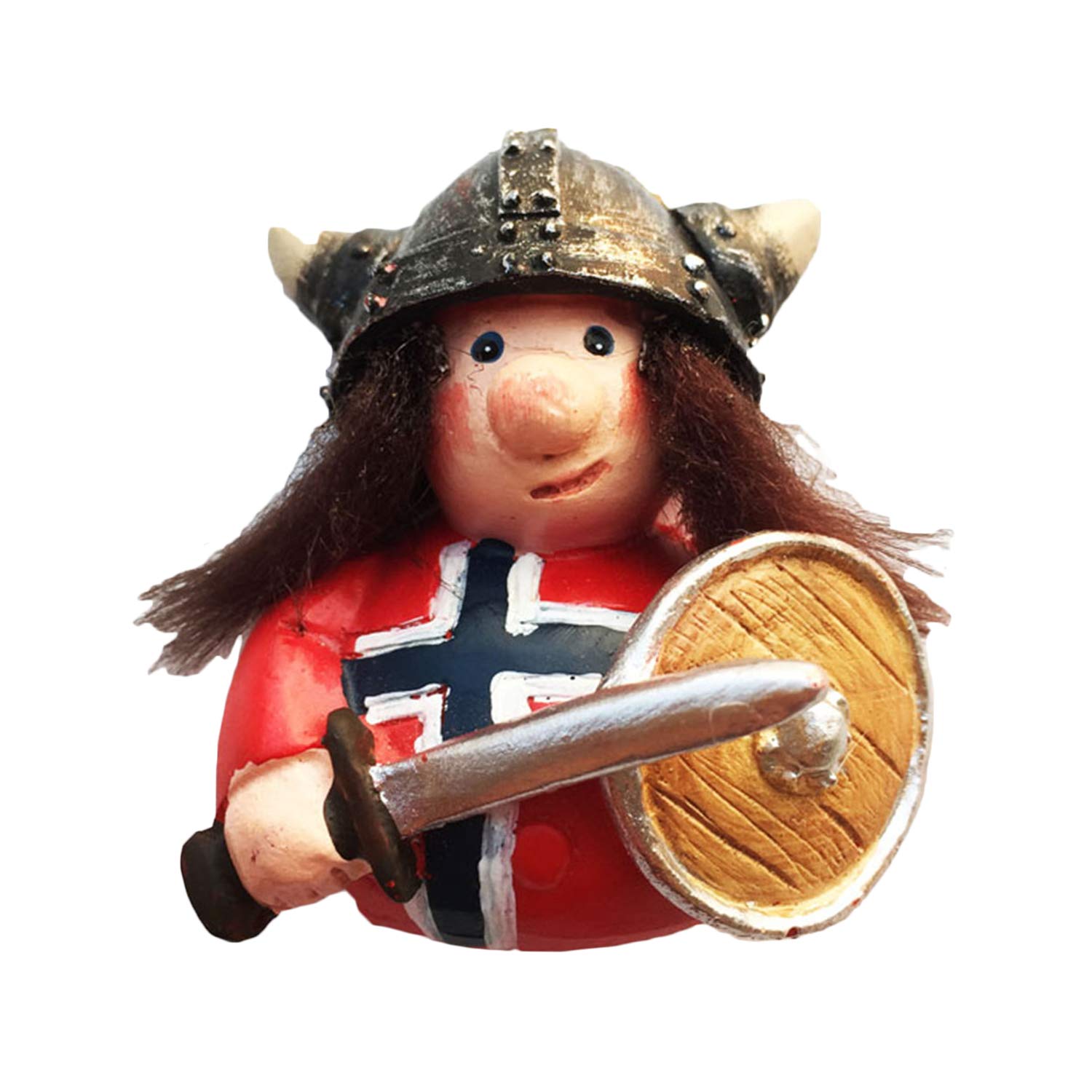 Wedarego Norway 3D Viking Refrigerator Magnet Resin Travel Souvenirs,Handmade Home & Kitchen Decoration Fridge Magnet Collection Gift