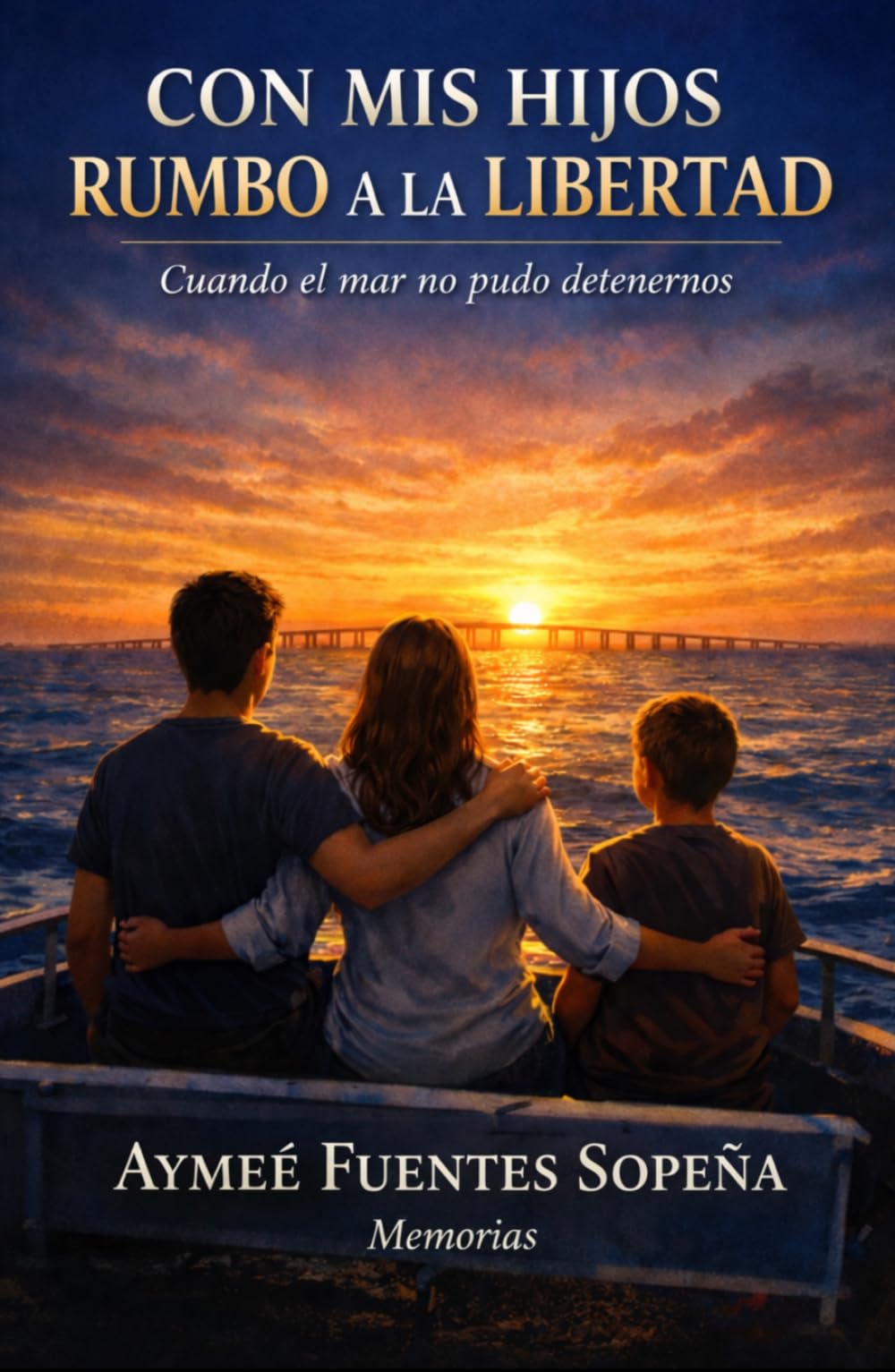 CON MIS HIJOS RUMBO A LA LIBERTAD: Cuando el mar no pudo detenernos