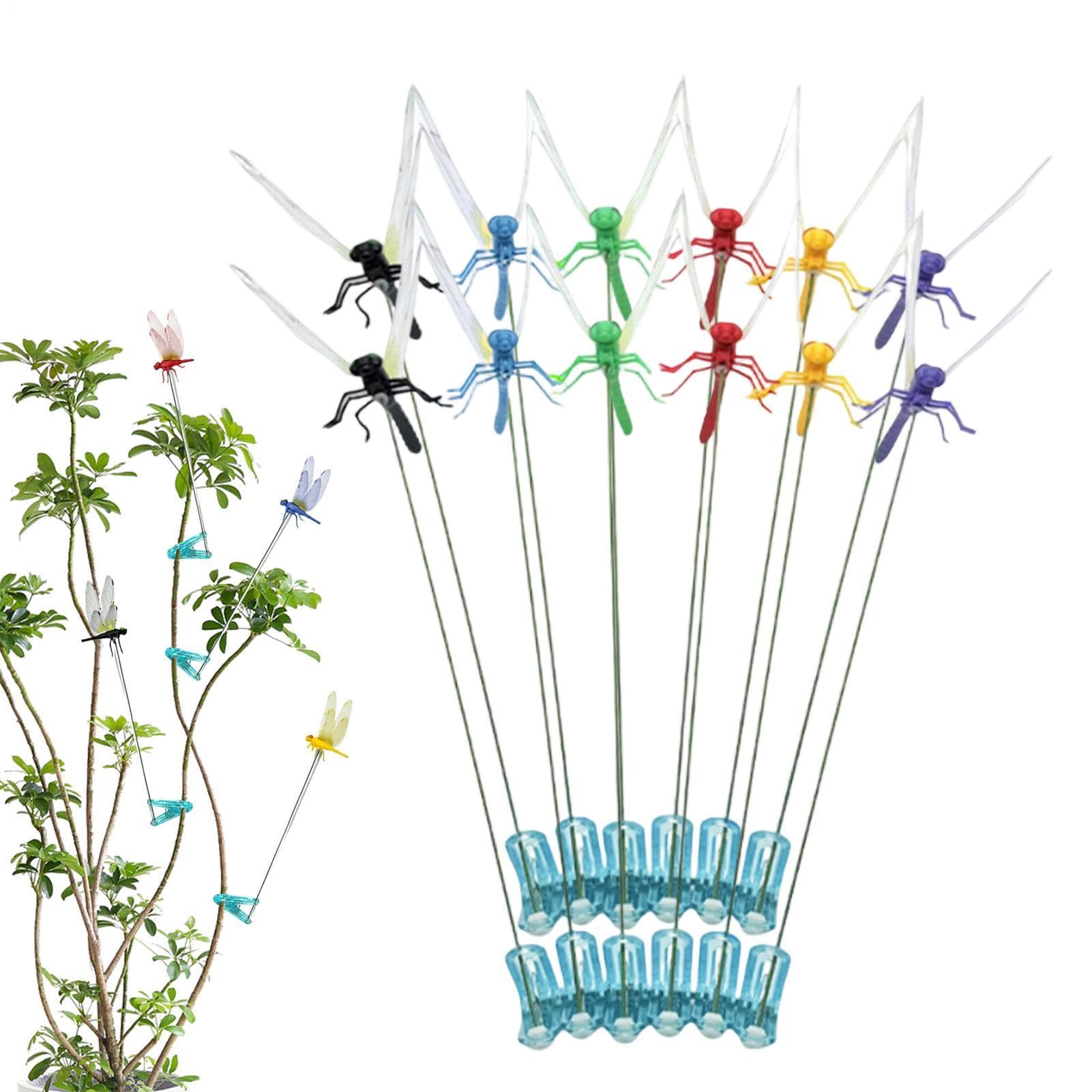 Clips de dragón con diseño impermeable y 6 colores ideales para el jardín
