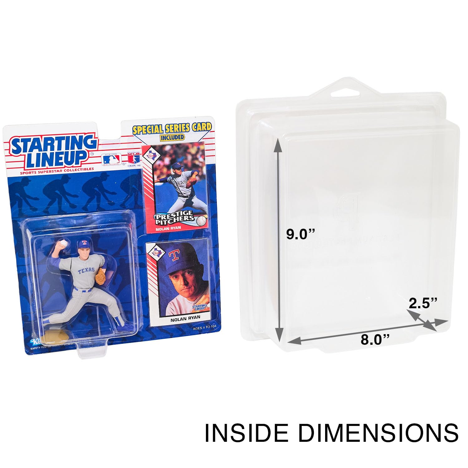 Starting Lineup Protector Case for Kenner SLU Figures Clamshell Blister Display (5 Pack)