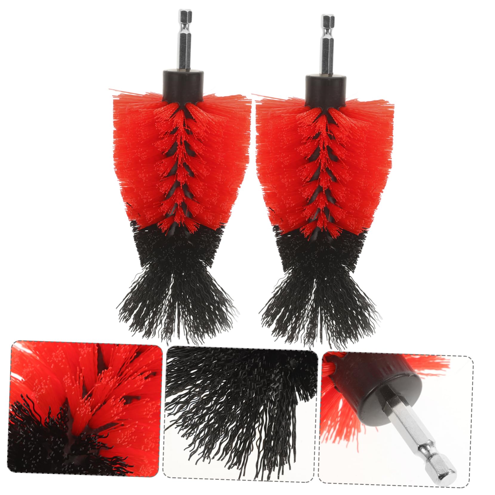 minkissy 8 Piezas De Cepillo De Taladro Eléctrico Accesorios De Cepillo De Taladro para Cepillo De Limpieza para Accesorio De Taladro Kit De Cepillo De Limpieza para Taladro Cepillo De