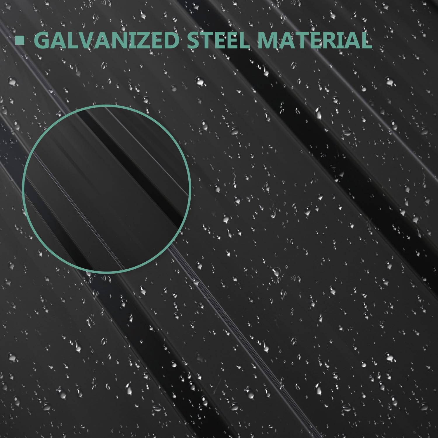 Aoxun 6x4 Outdoor Storage Shed with Base Metal Garden Shed for Outside (Brown, 6 x 4W/Base) Aoxun 6x4 Outdoor Storage Shed with Base Metal Garden Shed for Outside (Brown, 6 x 4W/Base)