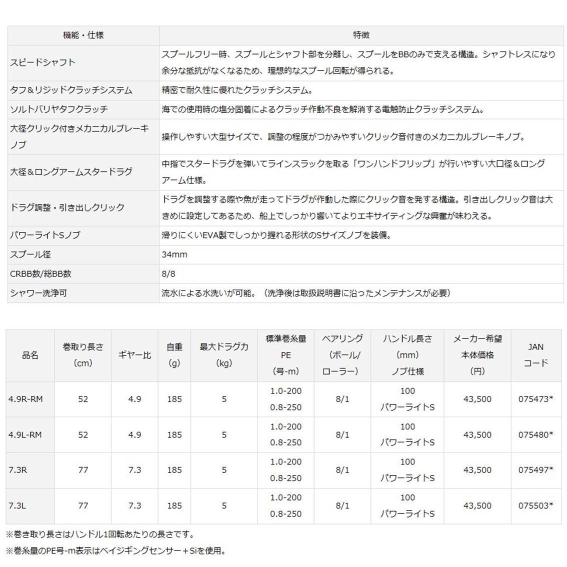 Amazon | ダイワ(DAIWA) ベイトリール(タイラバ) 17 紅牙TW 4.9L-RM 