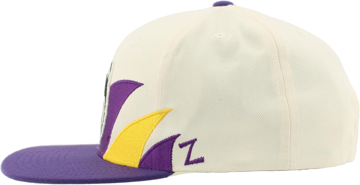 Washington Huskies NCAA Officially Licensed Hat Flat Snapback Z11 Retro Sharktooth Team Color - Image 3