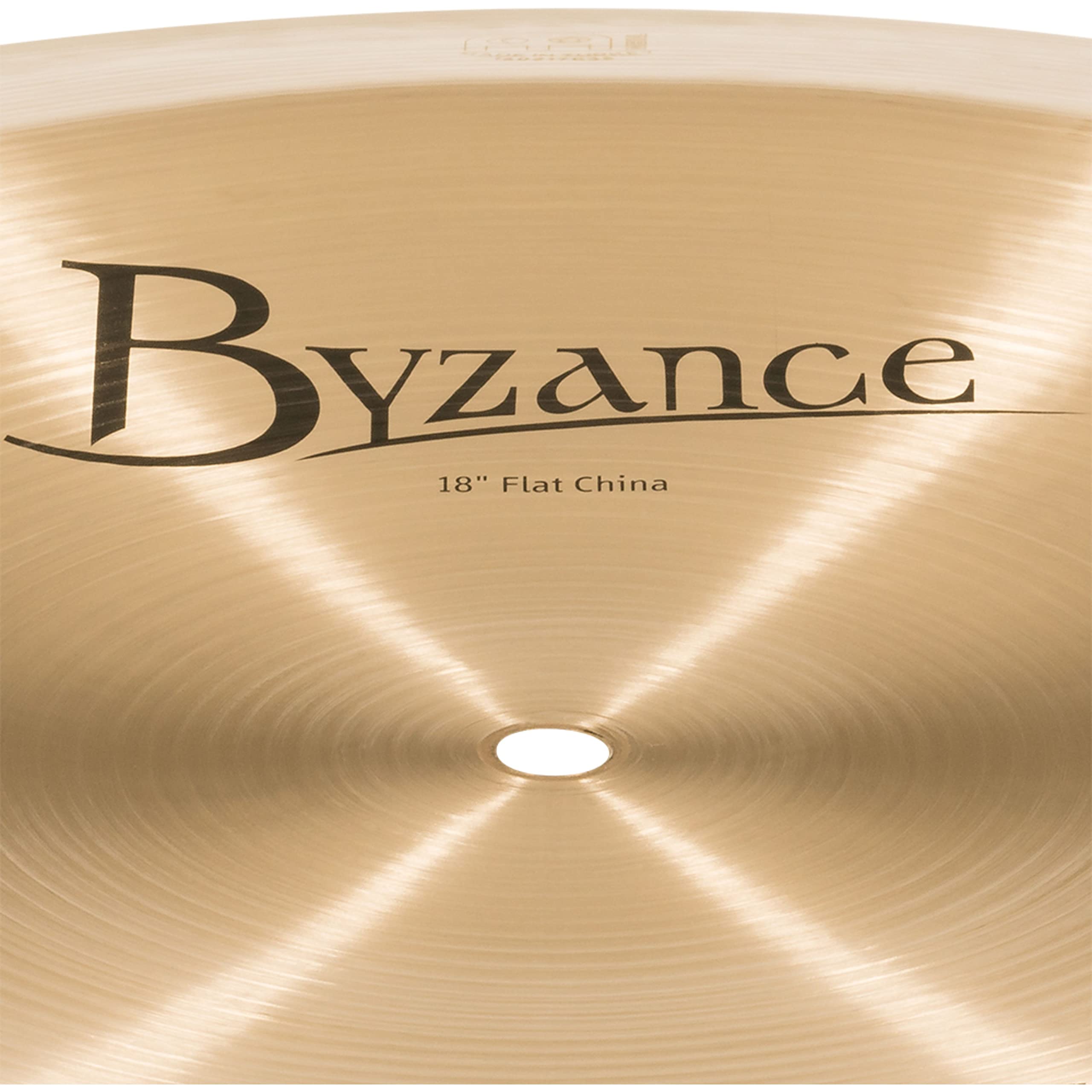 Meinl Cymbals B18FCH Byzance Traditional Serie 45,7 cm (18 Zoll) Flat China Becken Traditional Finish Handgehämmert