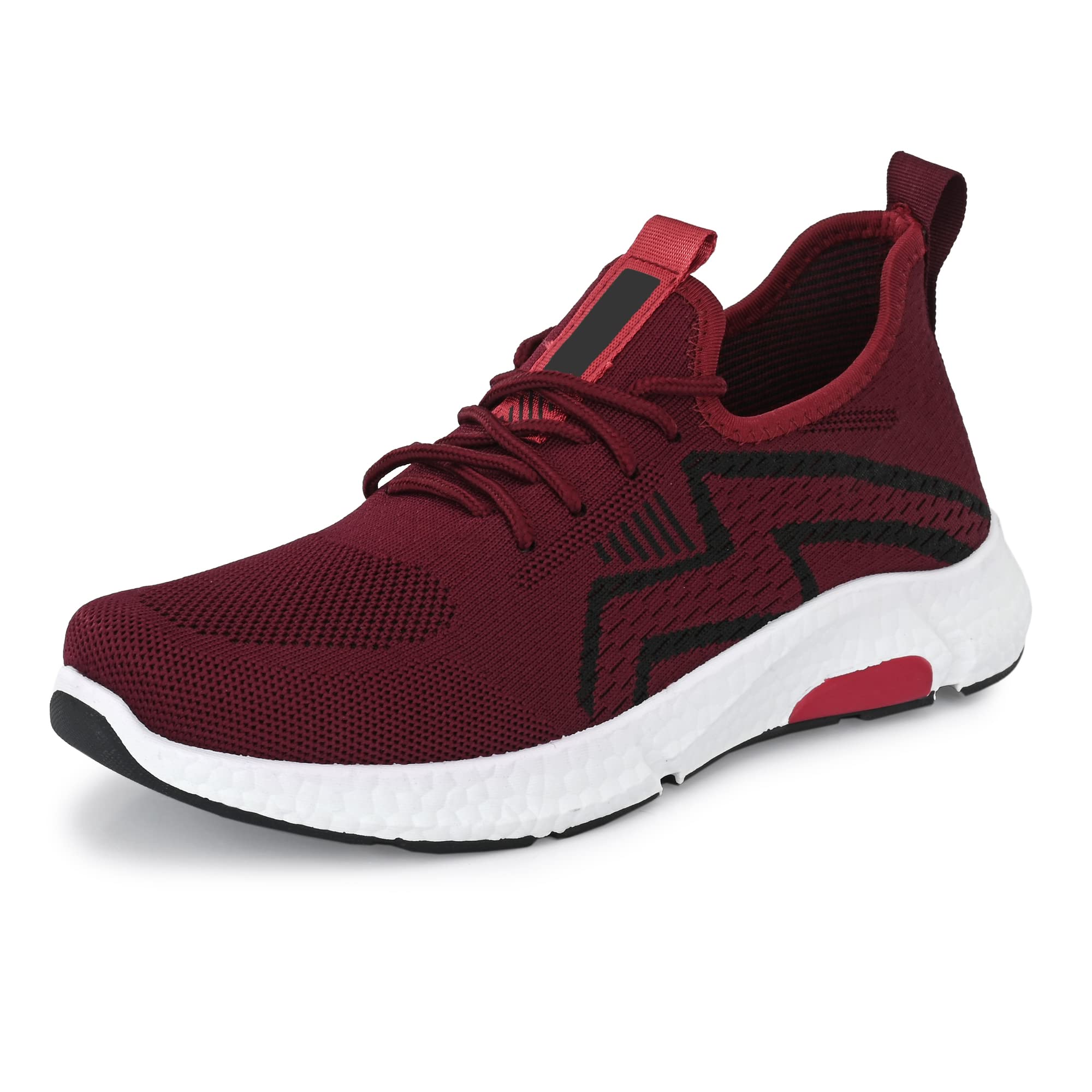 Klepe Mens Running Shoes(Maroon 8 UK ST-M-2065) (B09Q91D461) Amazon Price History, Amazon Price Tracker