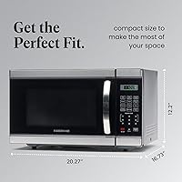 Vista 4 de Farberware - Horno microondas de encimera de 1.1 pies cúbicos – Potencia de 1000 vatios, configuraciones de cocción automática, descongelación