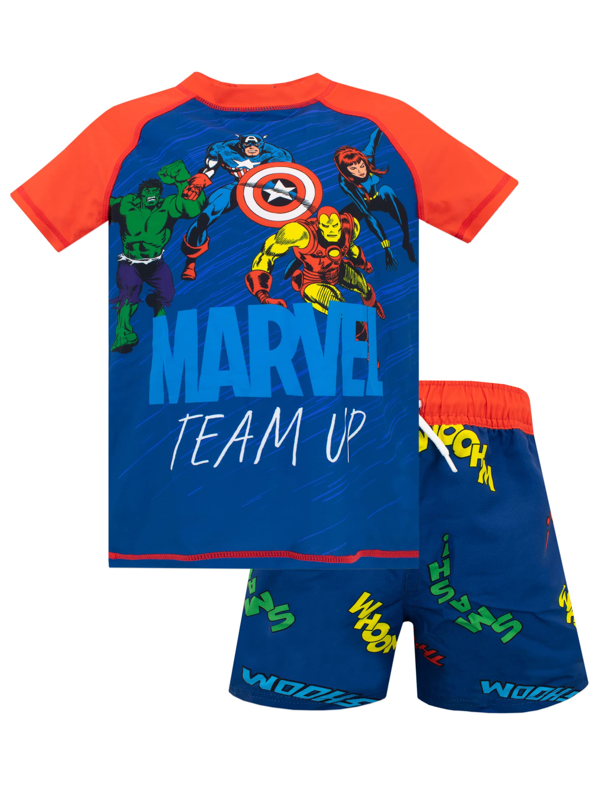 MarvelAvengers Bañador de Dos Piezas para niño