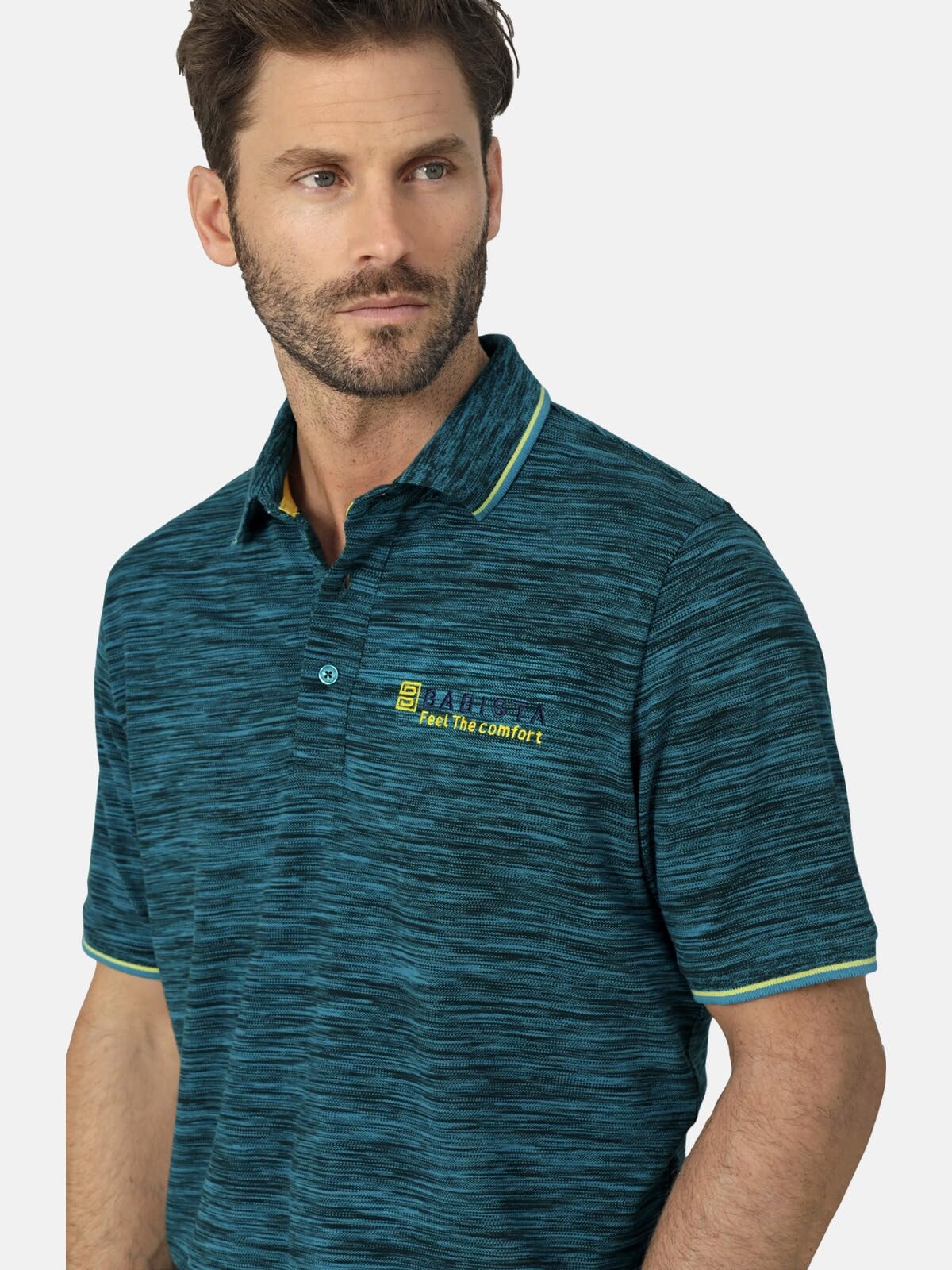 BABISTA Herren Poloshirt Toscatino | in locker-legerem Stil, 100% Baumwolle, modernes Herrenoberteil mit Polokragen, kurzarm mit elastisch gesäumtem Bündchen