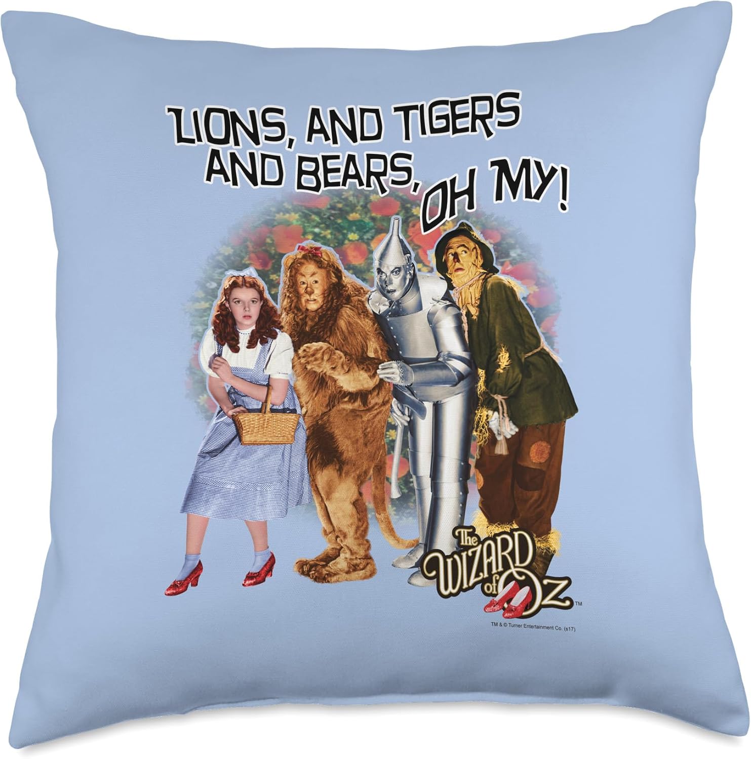 The Wizard of Oz Oh My Throw Pillow