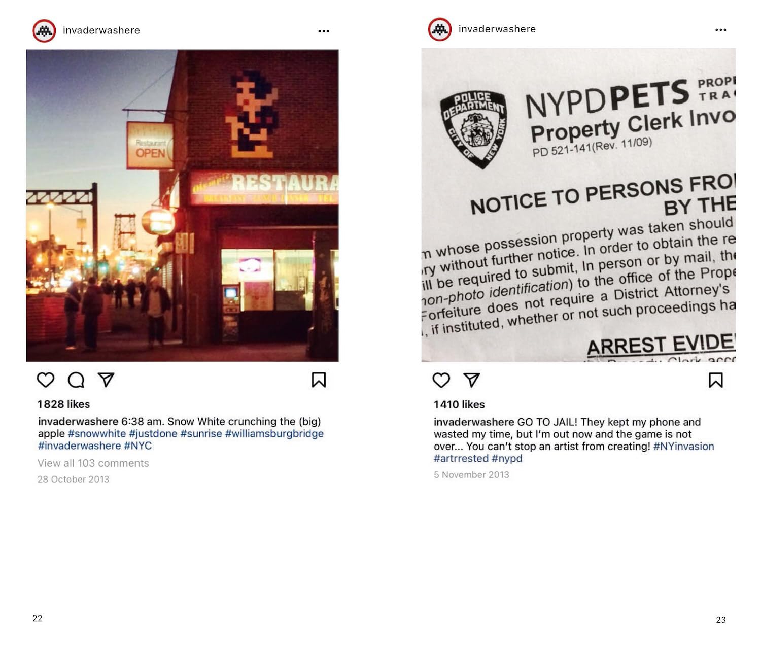 Invader: @invaderwashere: Ten Years on Instagram