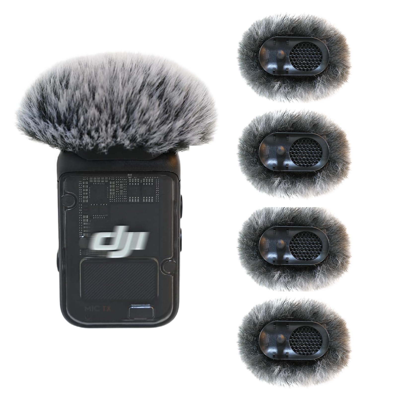 Amazon | DJI MIC 2/ OSMO POCKET 3、マイクファーリーウィンドマフ