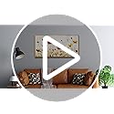 ERQINHUA Large Framed Canvas Wall Art For Living Room Wall Decoration For Bedroom Abstract Flower Painting Wood Frame Dining Room Decor Artwork Prints Modern Room Home Decor Ready To Hang 20"X40"
