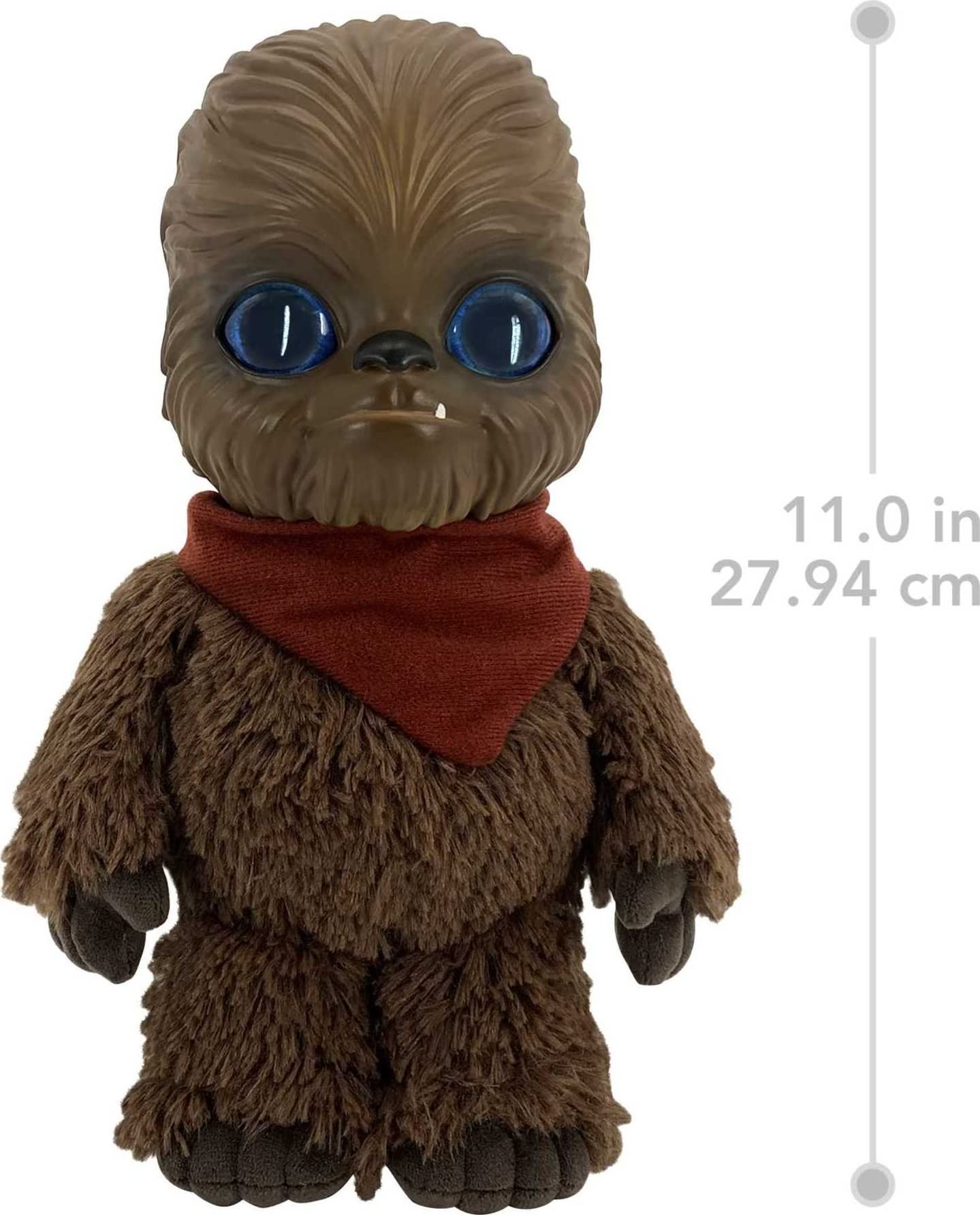 Juguete de peluche de Star Wars Galactic Pals, juego de muñecas suaves de 11 pulgadas con portador y tarjeta de perfil de personalidad para una experiencia personalizada 5