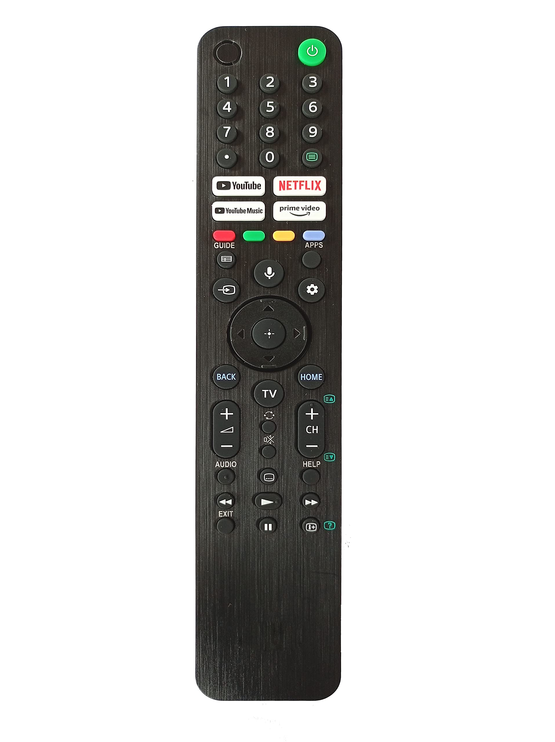 LipiWorld® RMF-TX520P Led LCD Smart TV Android TV Voice Remote Control with Netflix YouTube Prime Video Function Compatible for So-ny Bravia Remote