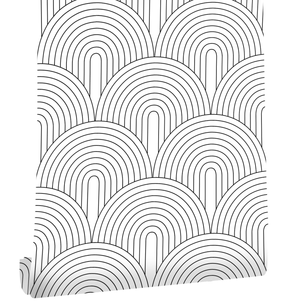 myforHD Papel Pintado Autoadhesivo Vinilo Adhesivo Muebles Impermeable Moderno Geométrico de Rayas Doradas para Decoración de Paredes en Baño, Sala de Estar, Dormitorio, y Muebles de Cocina — view 25