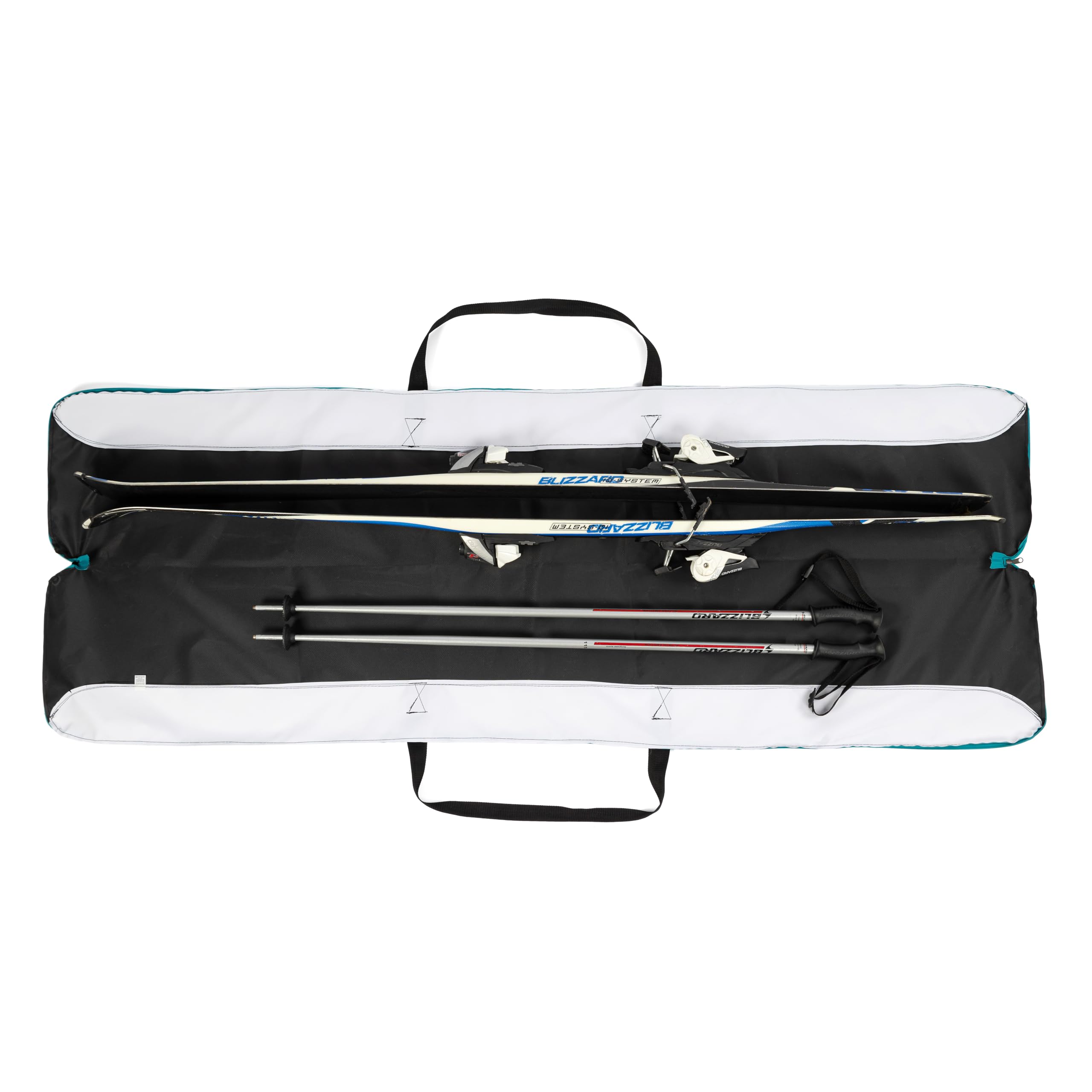 Bolsa de esquí para 1 par de esquís – Bolsa impermeable para esquís – robusta y ligera – bolsa de esquí ergonómica – bolsa de esquí alpina compacta – bolsa de esquí Alpin – Accesorios para