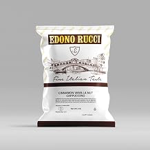 Edono Rucci Cinnamon Vanilla Nut Cappuccino Mix Comforting Blend of Cinnamon, Vanilla, and Roasted Nuts, 2lb Bag