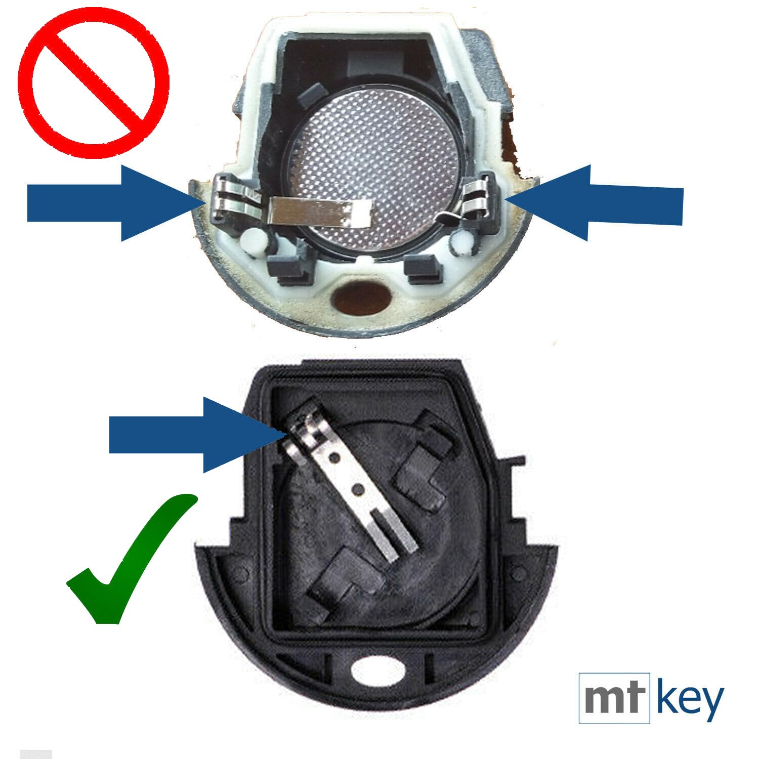 Buttons Flip Key Housing & Remote Control Case – HAA HU66 LED Blank A30 – For Central Locking