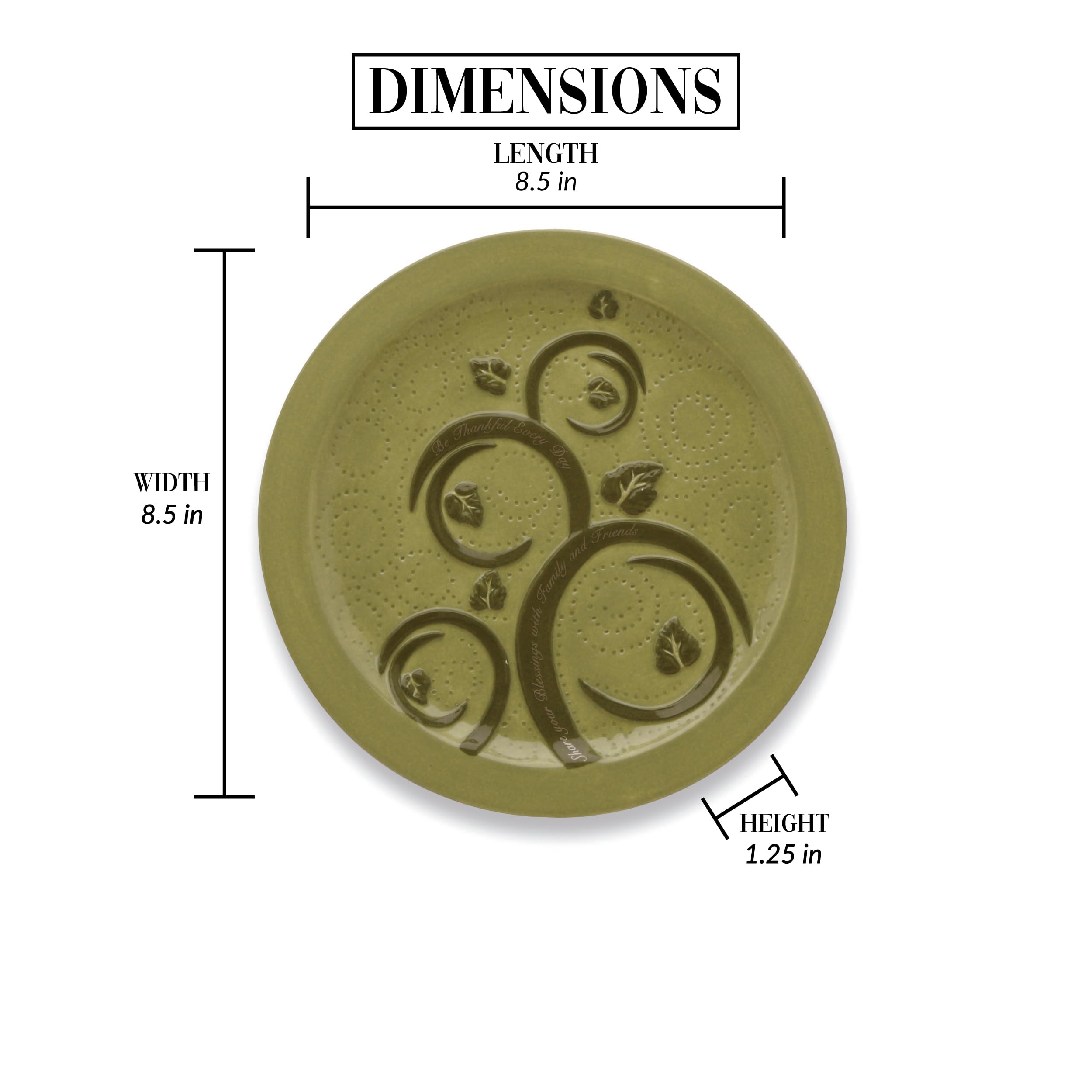 Charter Club Grand Buffet Fine Line Gold Salad Plate