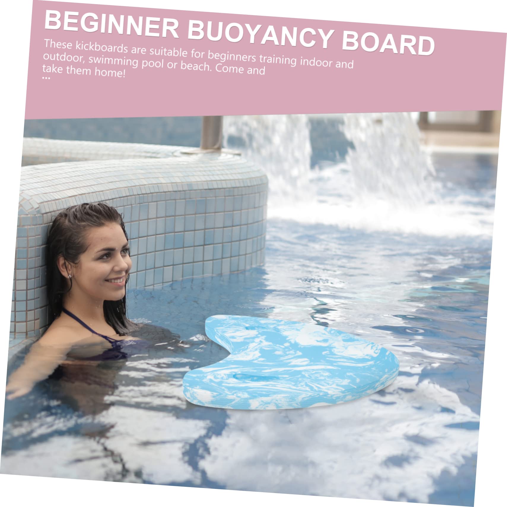 OSOLADY 2Pcs Swim Durable Floating Training Aid for Swimming Pool Use Lightweight and Water Resistant for Swim Learning and Fun