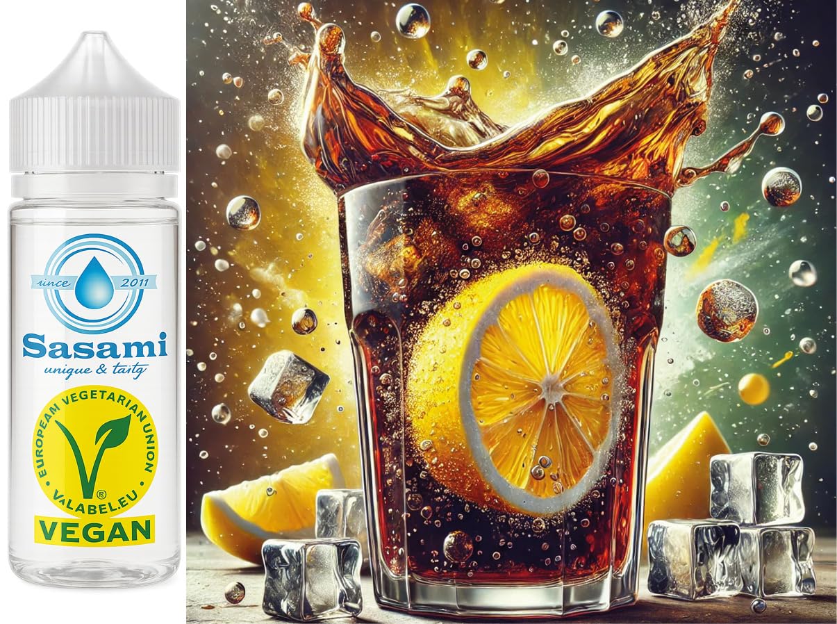 Cola Zitrone Typ Lemon Aroma Konzentrat - Vegan - Sasami - 100ml