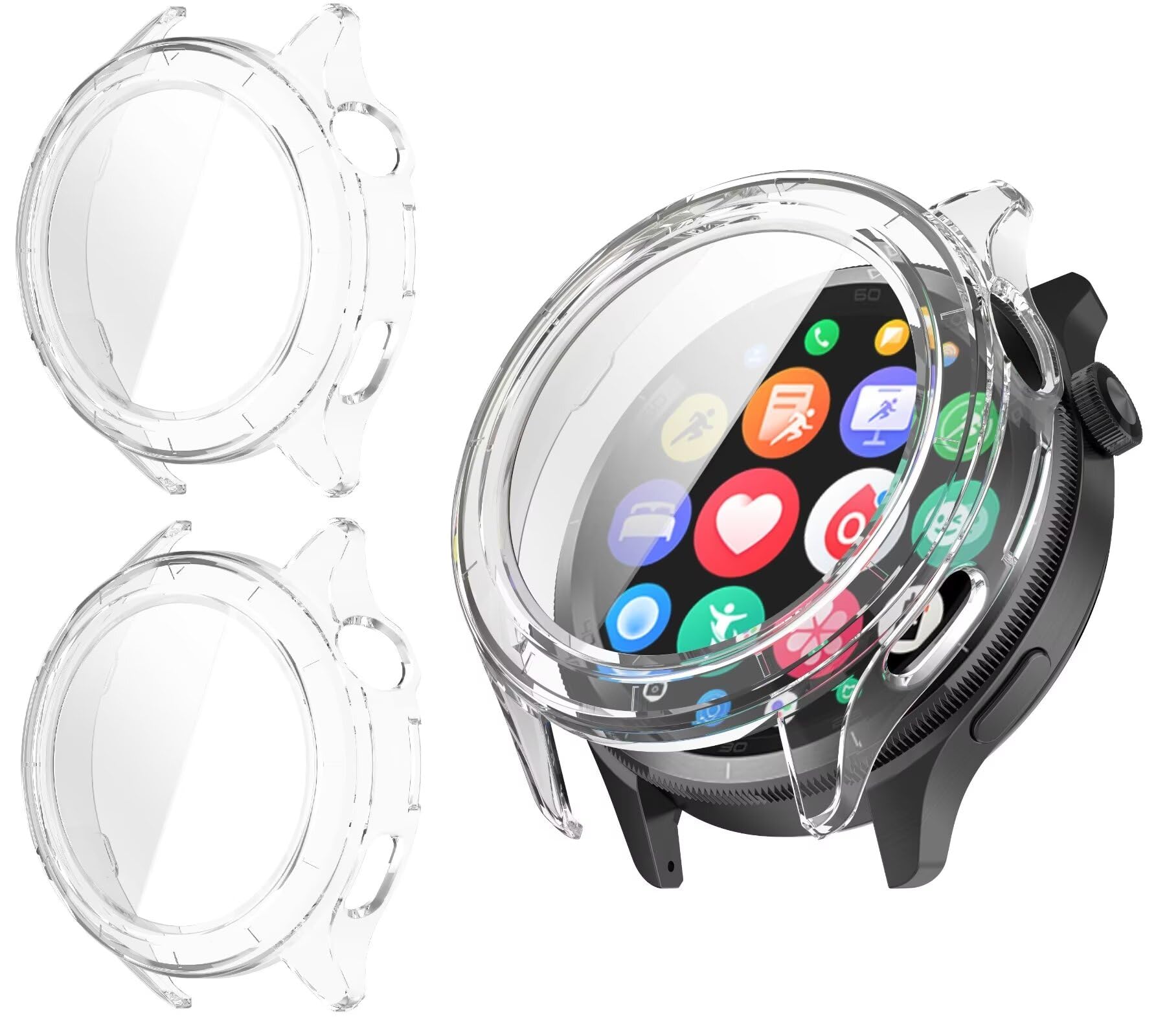 Coque De Protection Pour Xiaomi Redmi Watch 5 Lite - 2 Pièces - PC + Verre Trempé - Anti-chutes Et Rayures