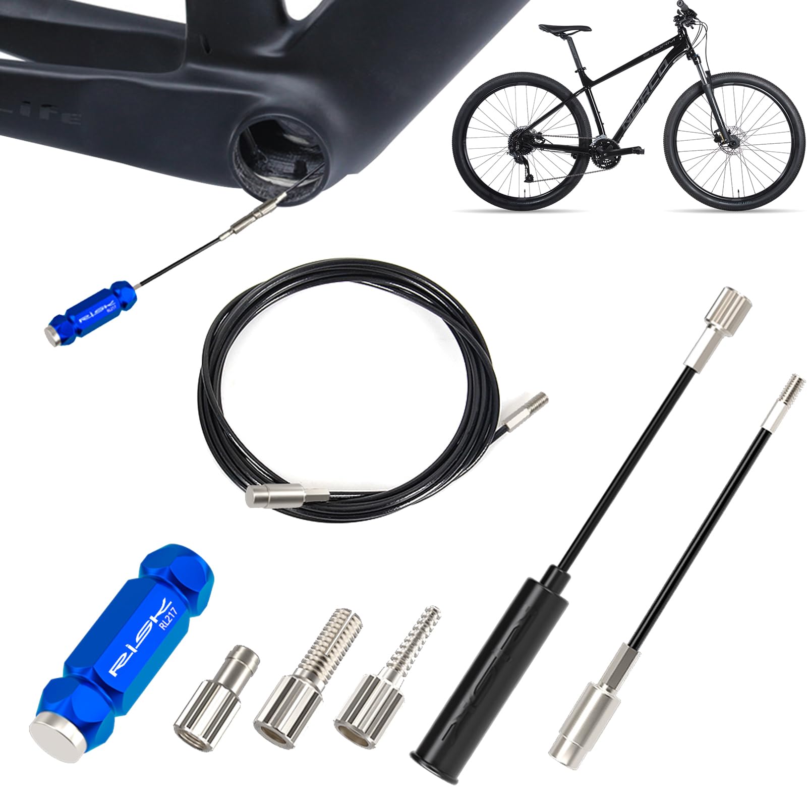 Amazon | JnTech 自転車内部ケーブル 配線ツールシフトキッ バイク