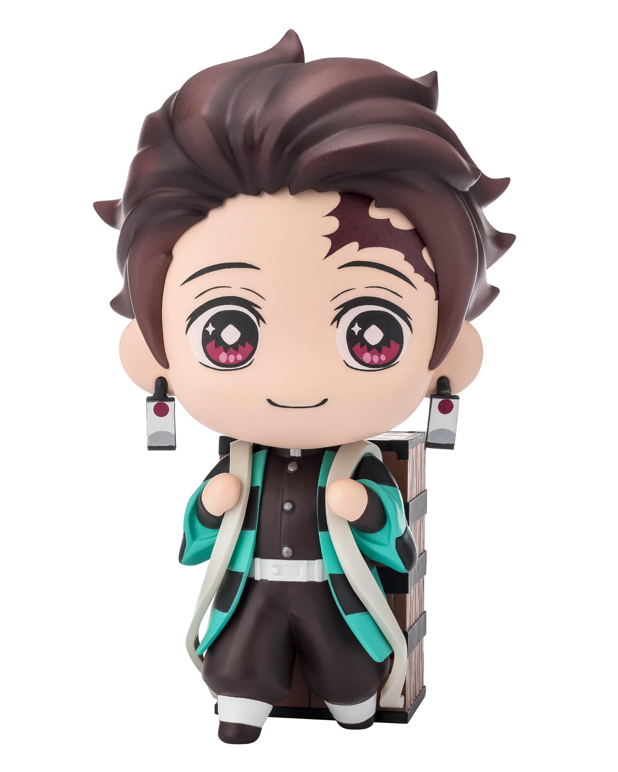 ロウタシーノイズ(Rowtashii Noise) てくぴく 鬼滅の刃 竈門炭治郎 約100mm PVC&ABS製 塗装済み可動フィギュア