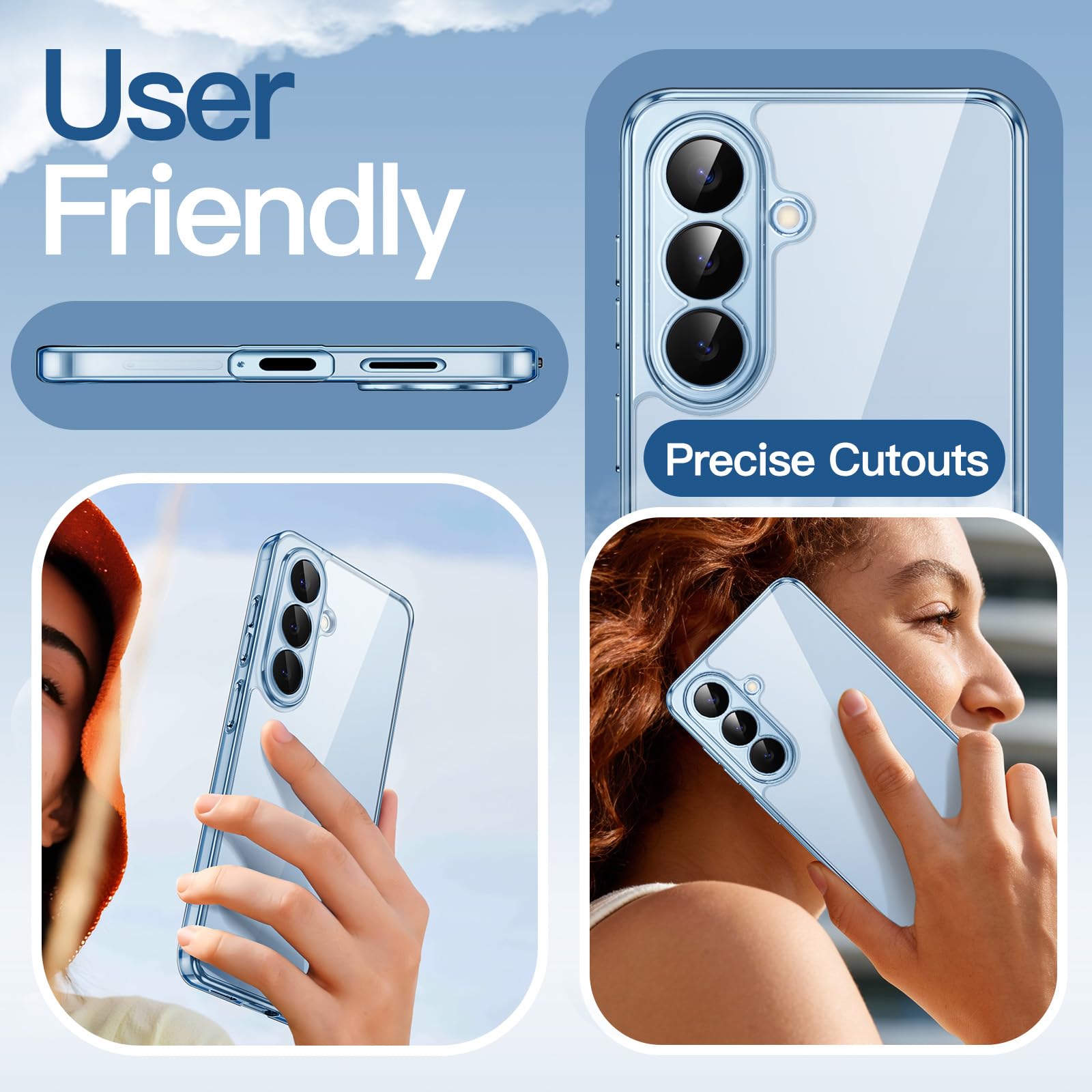 Samsung Galaxy S26 Case - Sky Blue -7