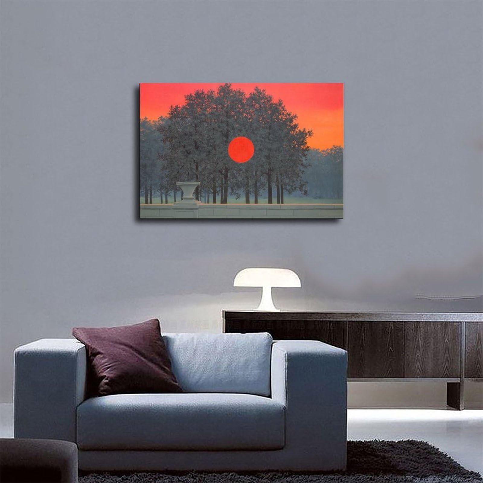 WCYB Plakat Vintage Bankiet Nerki Magritte Realizm Kubizm Renesans Surrealizm Nadruki Plakat na płótnie Deco Obrazy Ścienne Do Biura Salonu