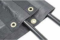 Vista 11 de Mytee Products Cubierta de lona de malla revestida de vinilo para camión volquete de 5 pies 6 pulgadas x 14 pies con bolsillo doble de 5 pulgadas