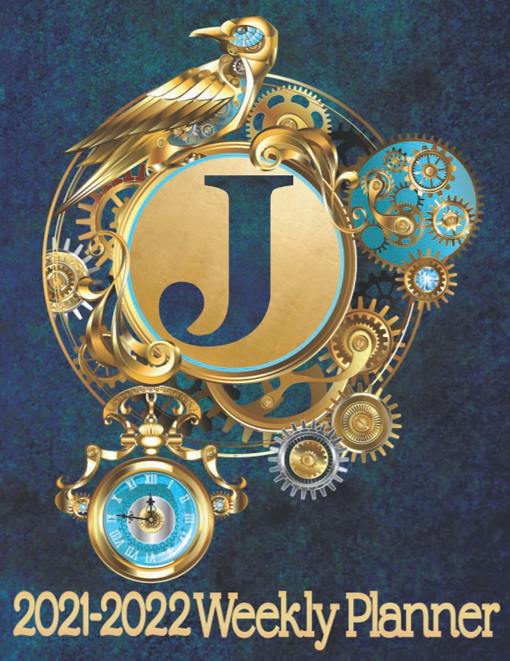 Weekly Planner Christian Bible Verses Initial “J” Monogram September 2021-December 2022: 16 Month School Year Large Print Schedule Organizer by Week ... Monogrammed SEPTEMBER 2021-DECEMBER 2022)