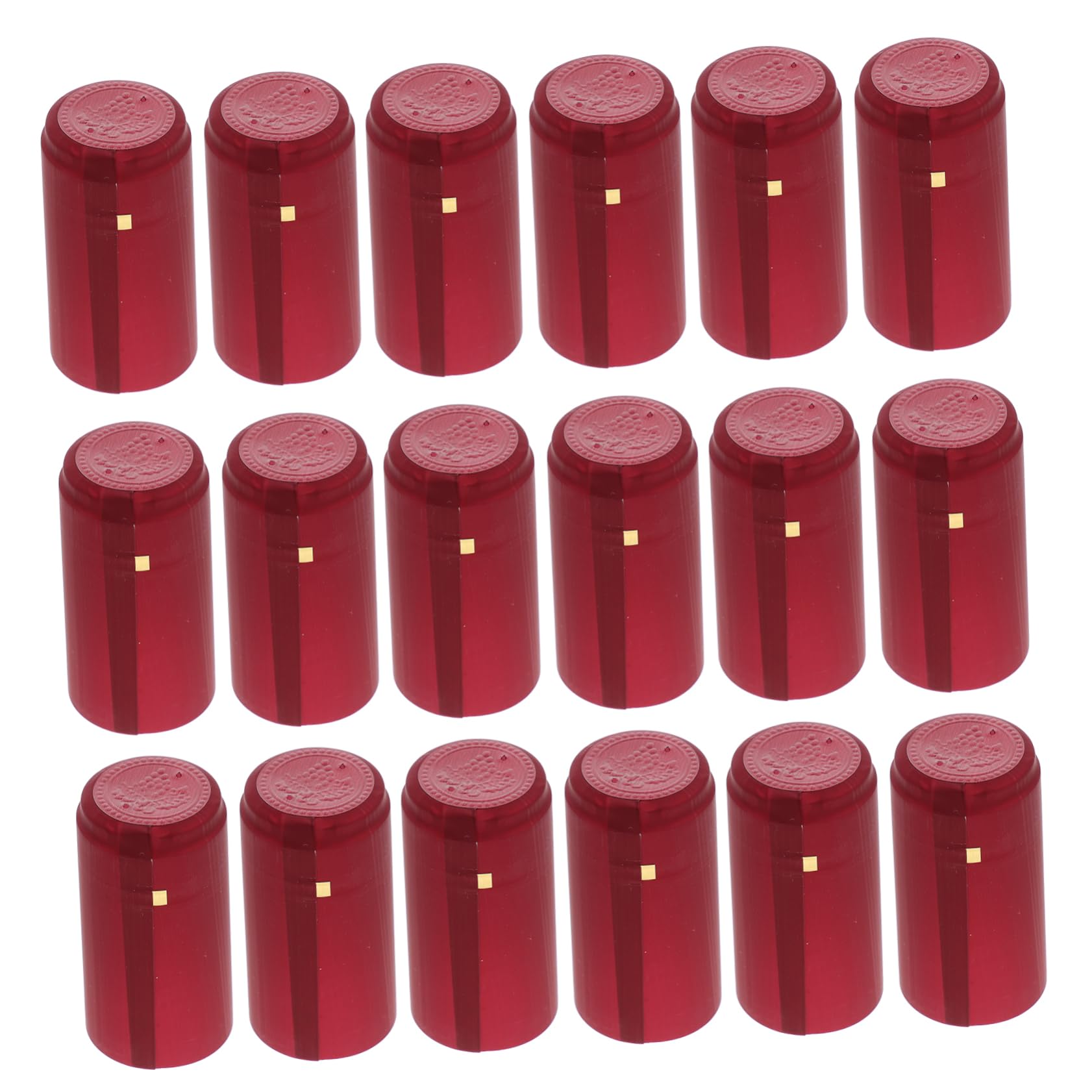ABOOFAN Elegant Wine Bottle Sealing Film 100pcs Wine Stoppers Heat Shrink for Storage