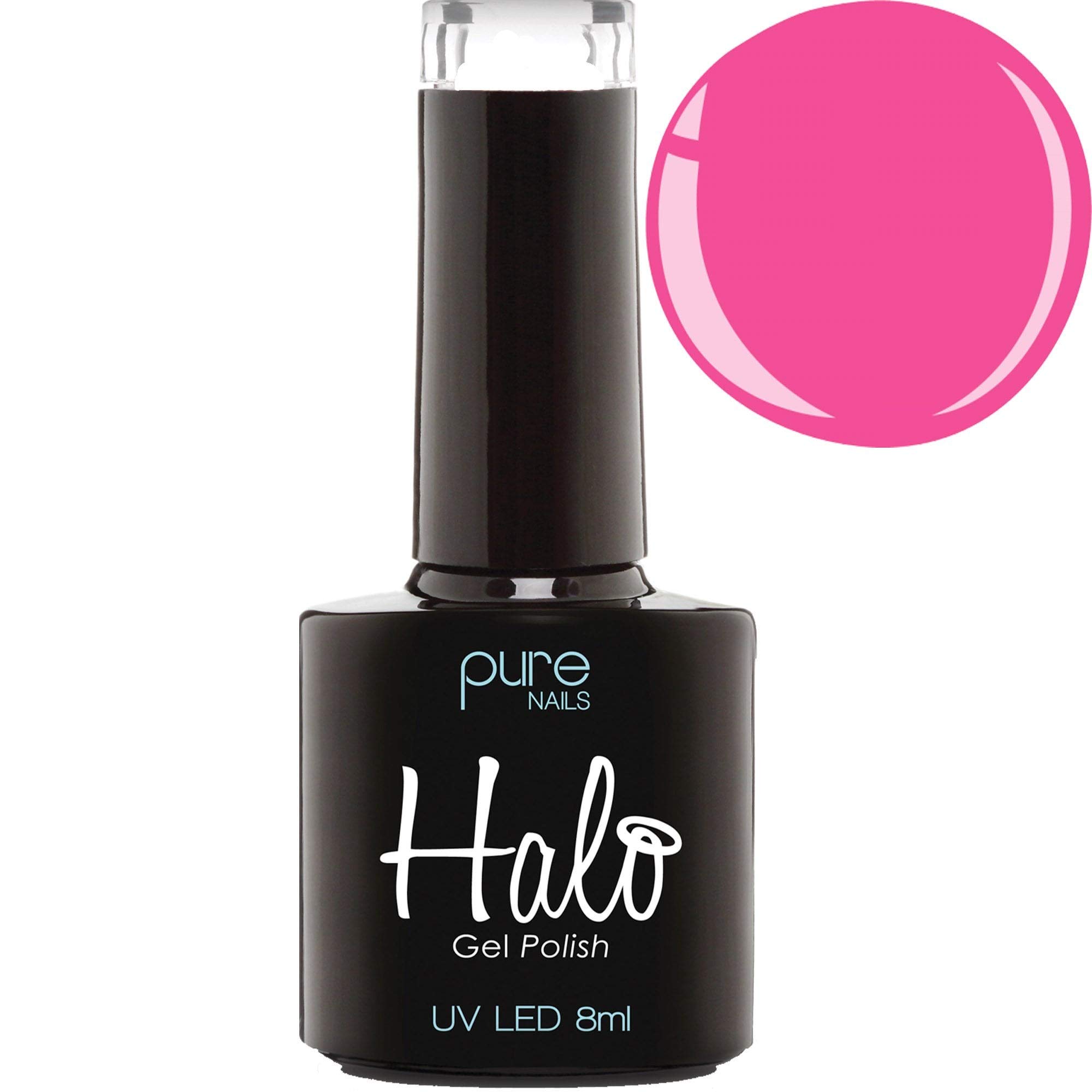 Halo Gel Polish 8ml - French White. UV/LED Gel Nail Polish, Long Lasting & Easy To Apply. Nail Art Colours For Manicure & Pedicure. Gel Polish For Professional & Home Use. — view 47