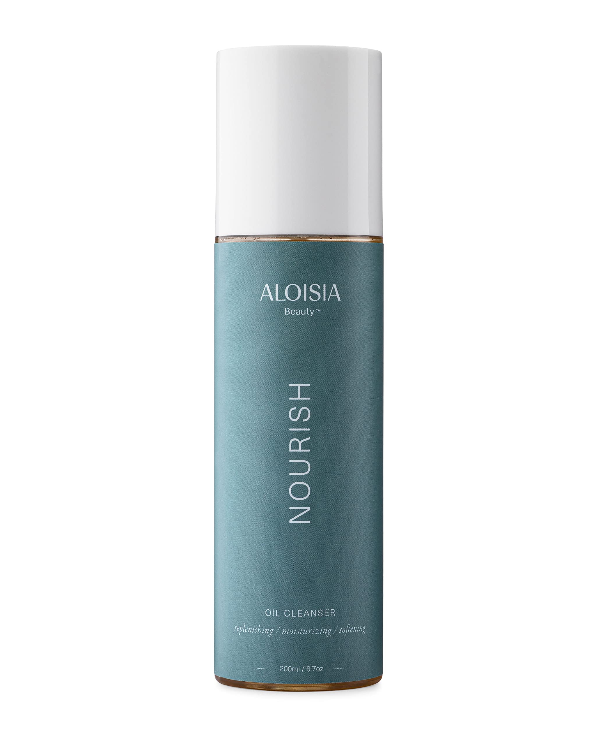Aloisia Beauty NOURISH Oil Cleanser for Face- Luxurious Makeup Remover & Deep Cleansing Oil, Melts Away Impurities Without Clogging Pores, Infused