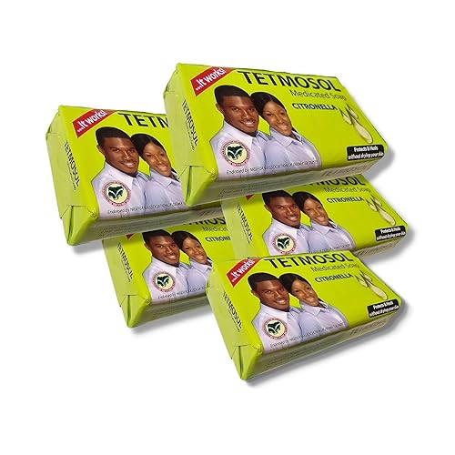 Tetmosol Jabón Medicado con Citronela Pack (5)