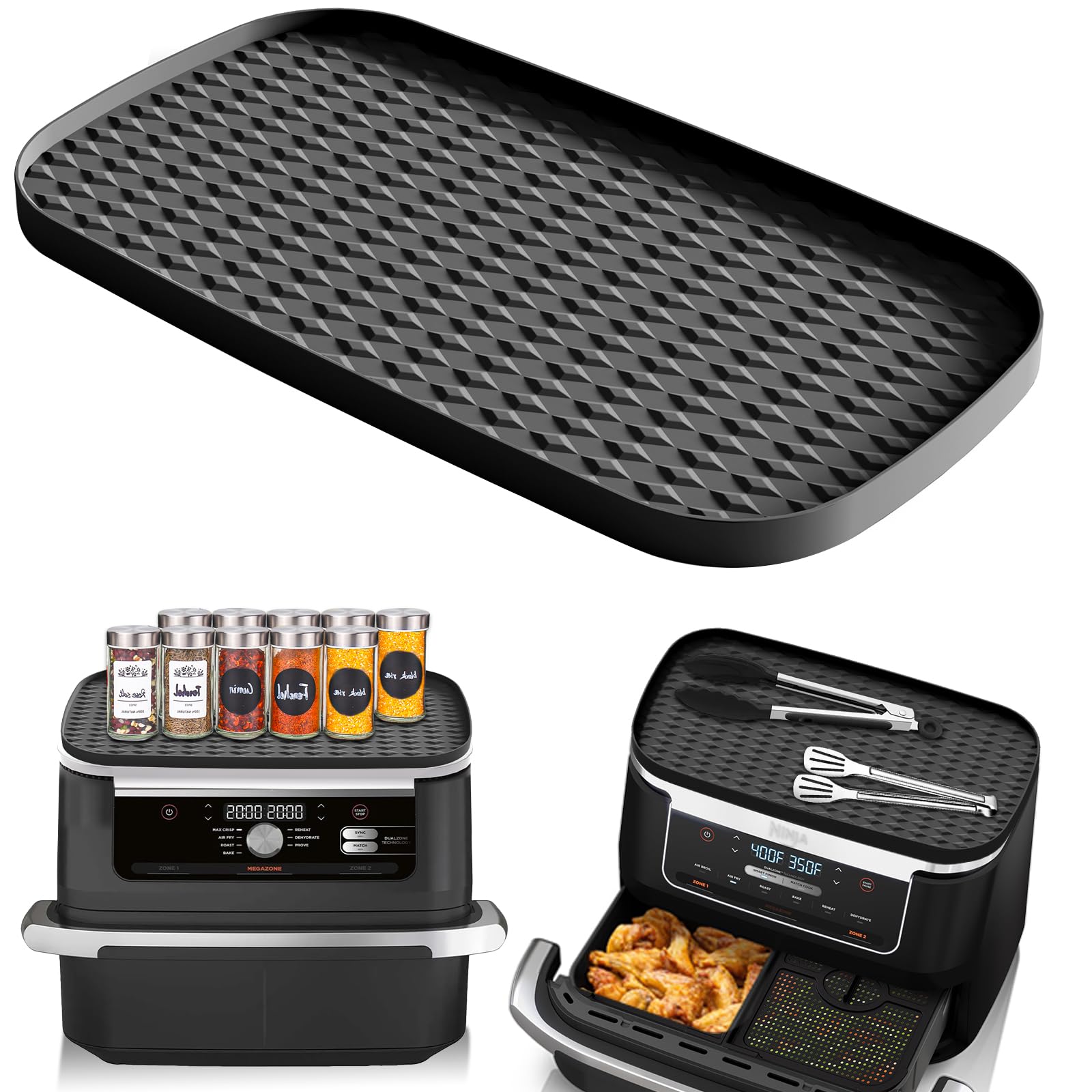 Set di 7 accessori per teglie per friggitrice ad aria Foodi da 5, 6,5 e
