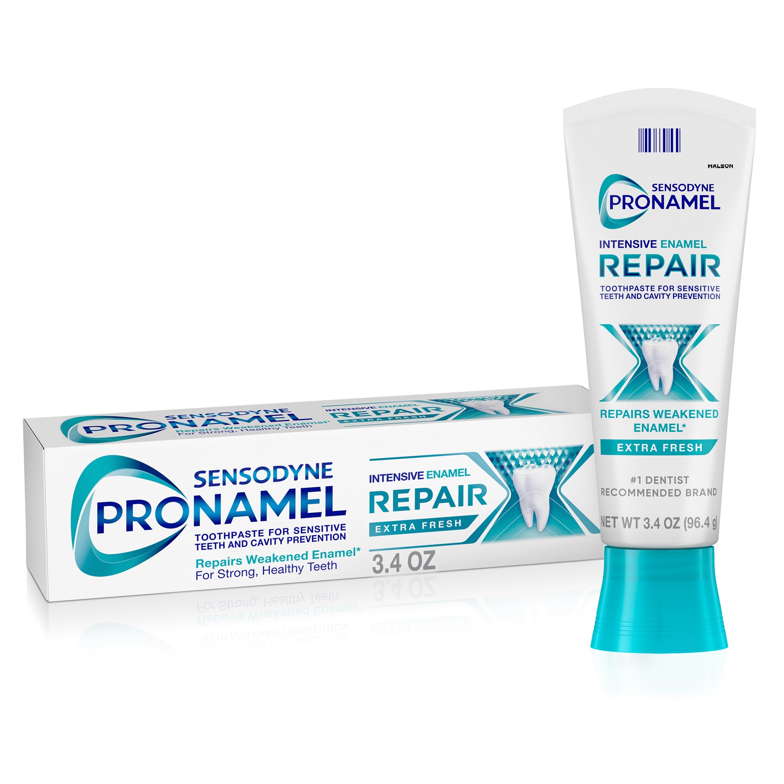 Intensive Enamel Repair Toothpaste for Sensitive Teeth, to Reharden and Strengthen Enamel, Extra Fresh - 3.4 Ounces