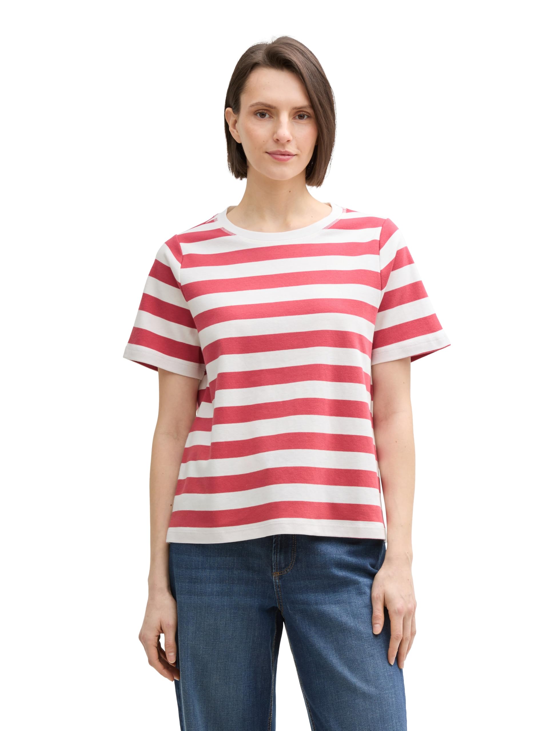 Tom Tailor Damen 1045964 T-Shirt (1er Pack)