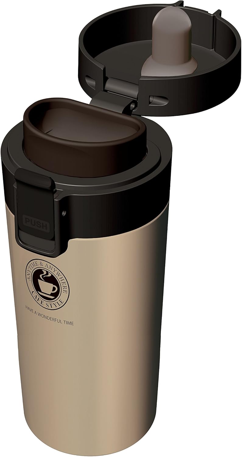 Asvel Stainless Steel Vacuum Insulated Portable Tumbler, 12.5 fl oz (370